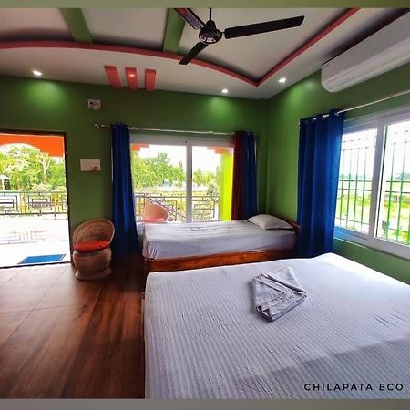 Chilapata Eco Resort Uttar Simlabari Exteriör bild