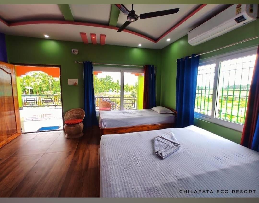 Chilapata Eco Resort Uttar Simlabari Exteriör bild
