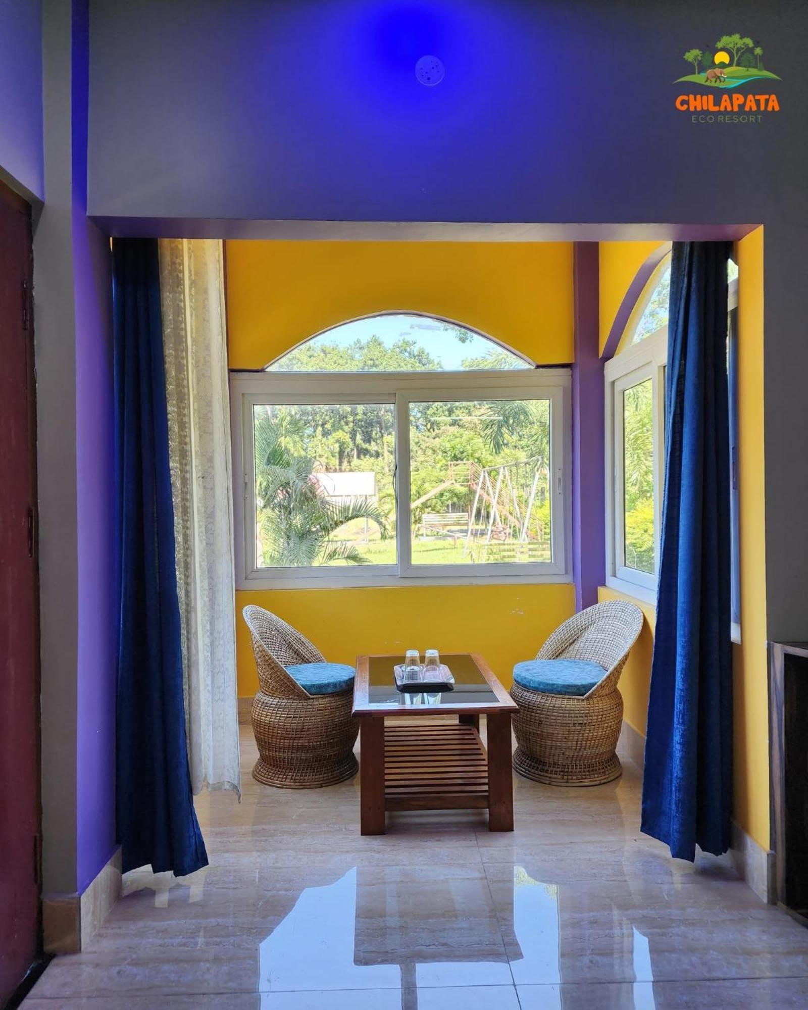Chilapata Eco Resort Uttar Simlabari Exteriör bild